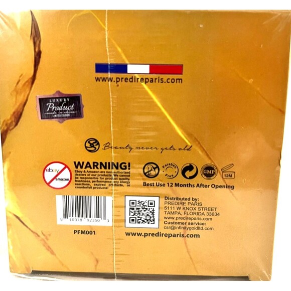 Predire Argan Oil Facial Peeling Gel With Vitamins A & E 1.7 fl oz Sealed - Picture 2 of 3